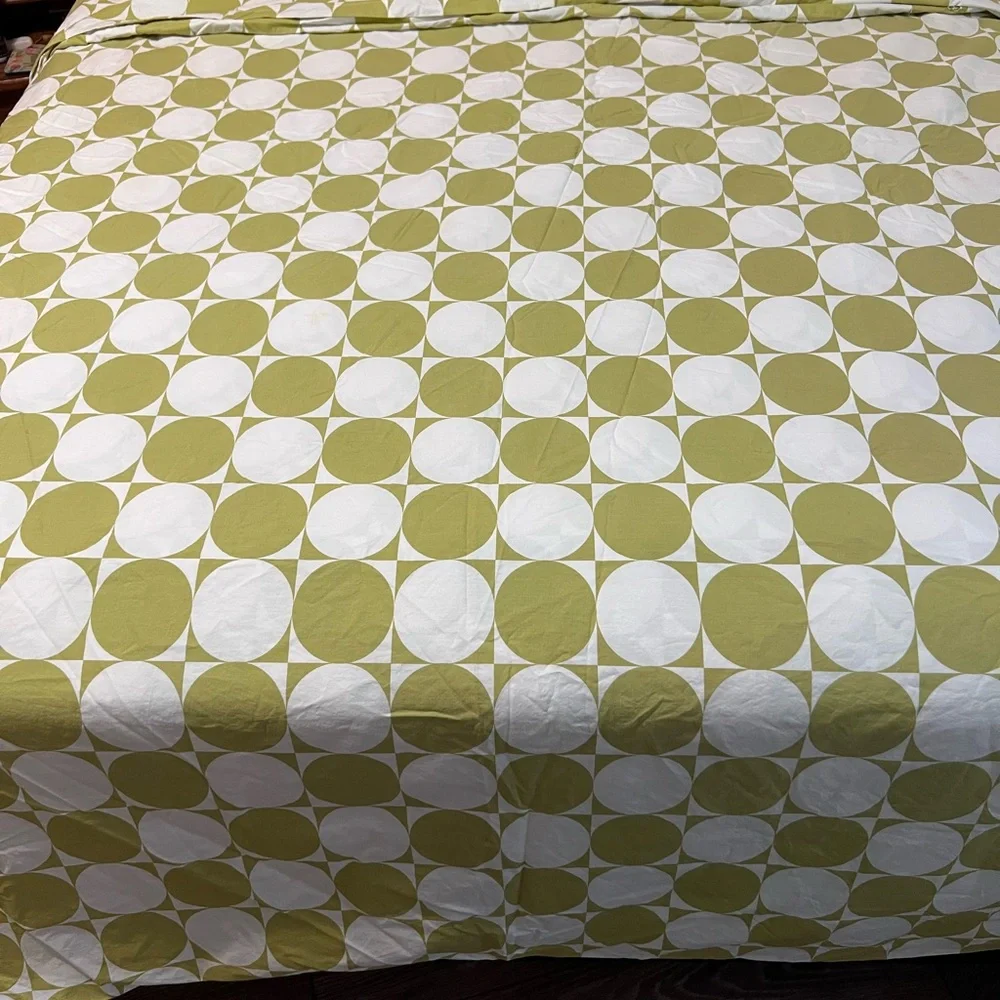 Dwell Cotton Mid Century Modern Duvet Full Size